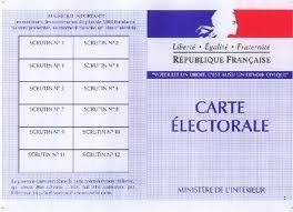 carte électorale