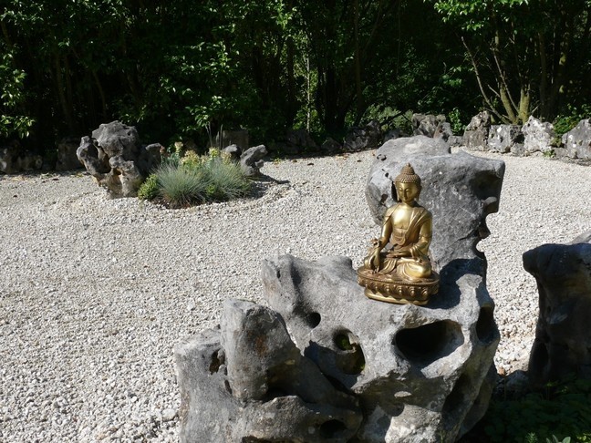jardin zen de Montvendre